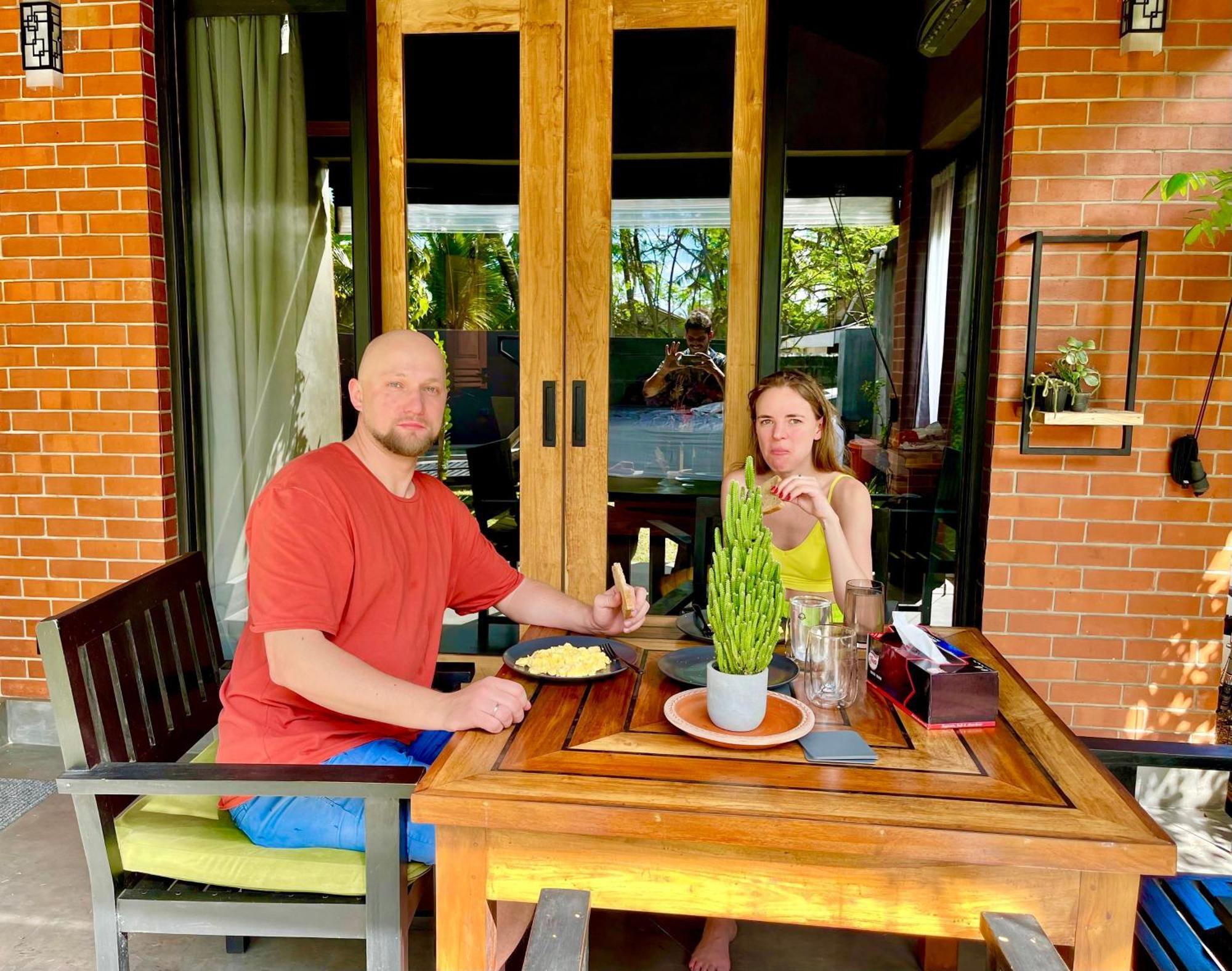 Negombo Morawala Beach Villa Ngoại thất bức ảnh
